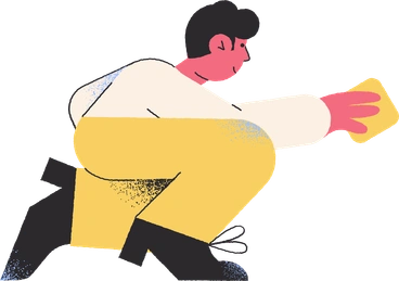 Man on knee PNG, SVG