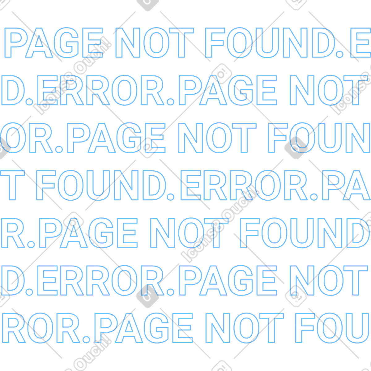 Text pattern error. page not found illustration in Storyline style download in PNG, SVG