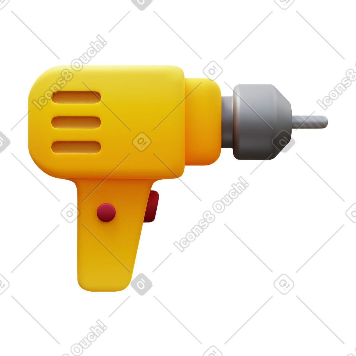Drill illustration in PNG, SVG