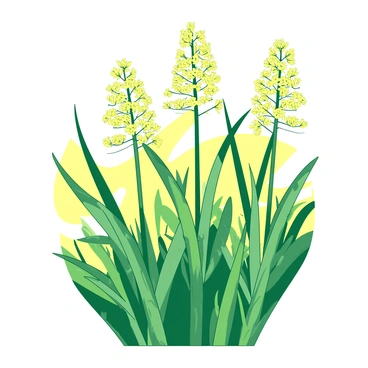 A vibrant scene of fennel plants with tall, feathery green fronds bending and swaying gracefully in a gentle summer breeze. The stems of the fennel plants are slender and upright, with clusters of delicate yellow flowers blooming at the top. The background is filled with soft sunlight filtering through the leaves, creating a warm and inviting atmosphere. The overall composition captures the elegance and fluidity of the movement of the fennel plants in response to the breeze.