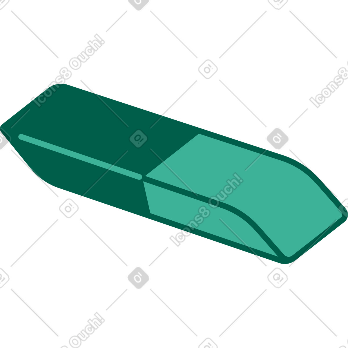 Storyline スタイルの 消しゴム のイラストをPNG、SVG形式でダウンロード