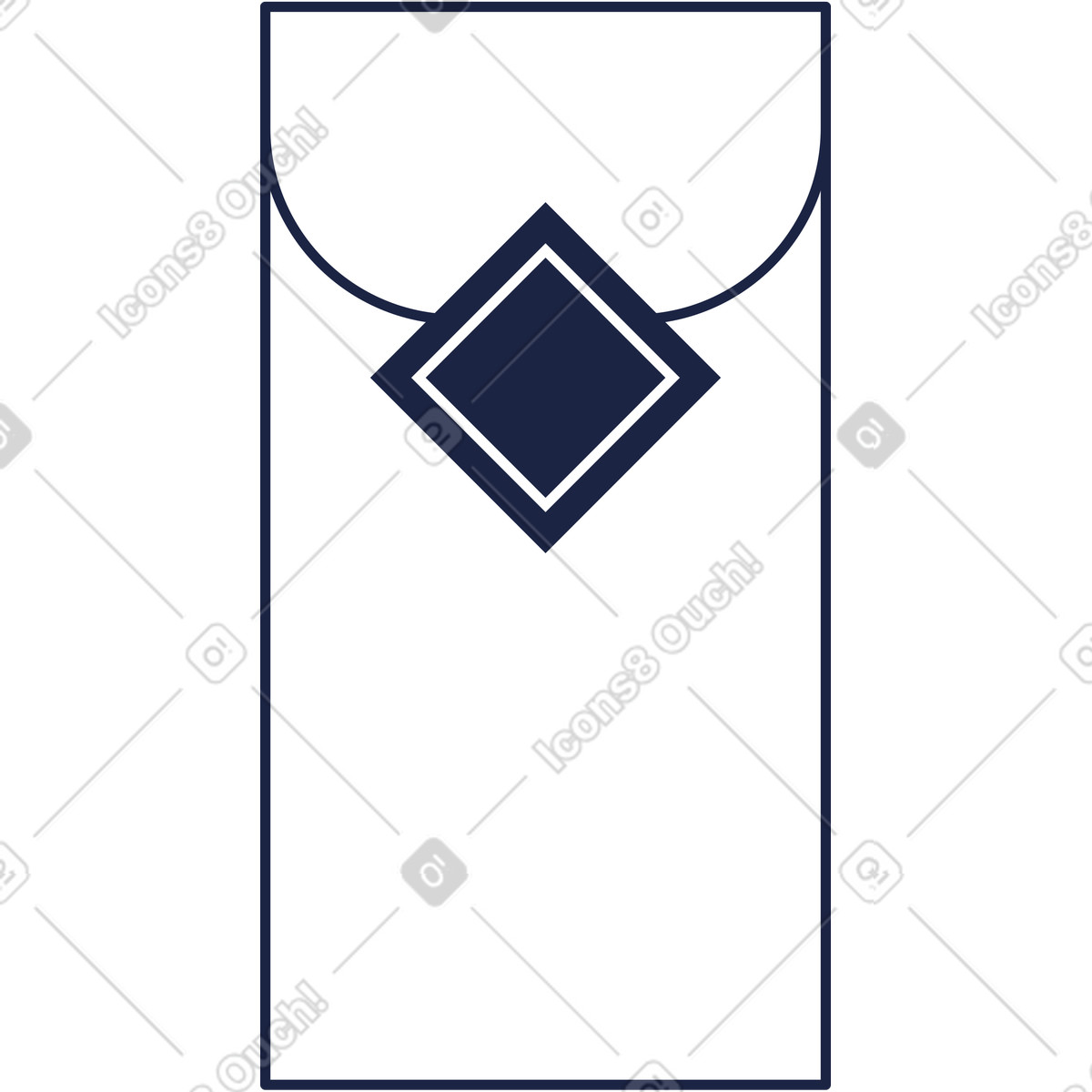 Ilustración Letra china en estilo Urban Line a descargar en PNG y SVG
