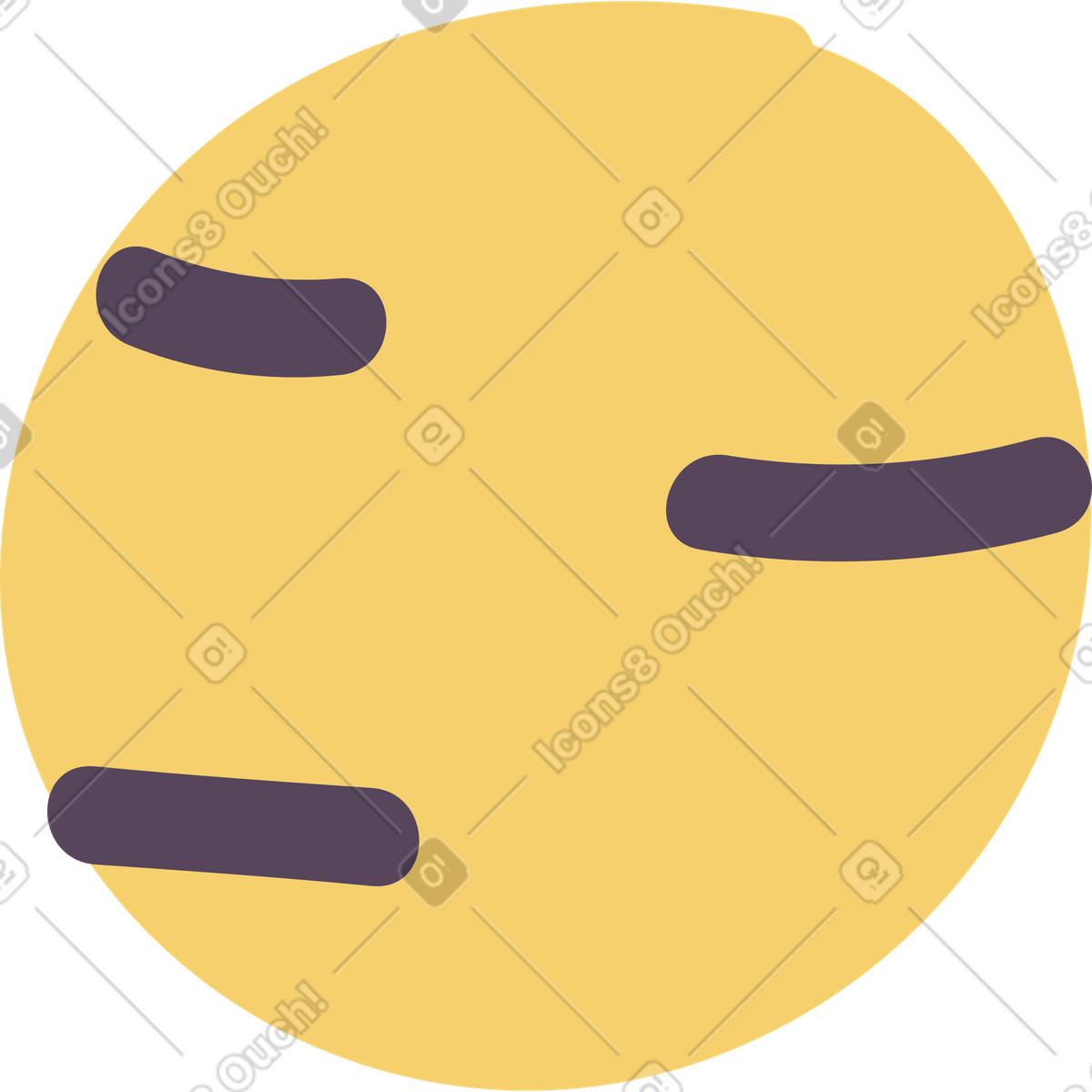 Ilustración Planeta en estilo Pluto a descargar en PNG y SVG
