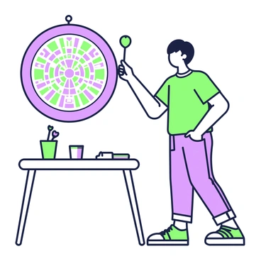 Dart board