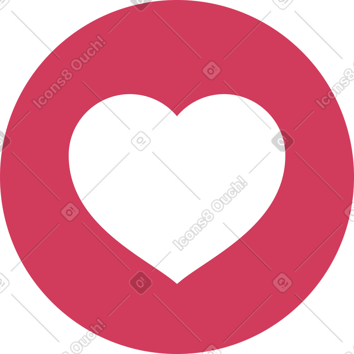 Ilustração de Heart em no estilo Vector para baixar em PNG, SVG