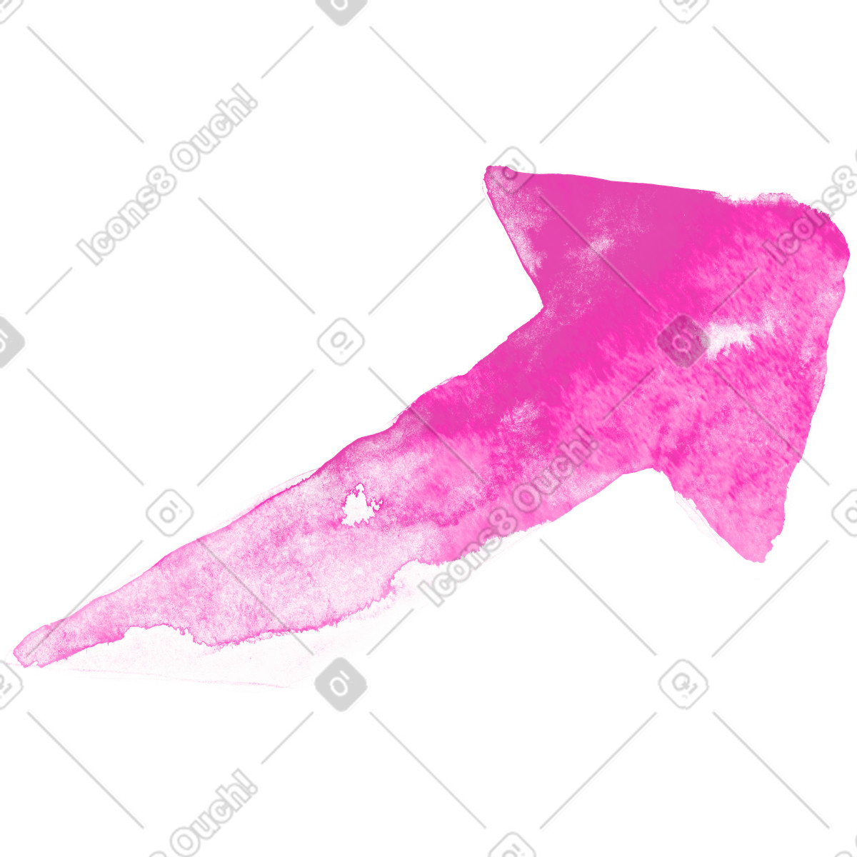 Inky 스타일의 Arrow 일러스트레이션 PNG, SVG 다운로드
