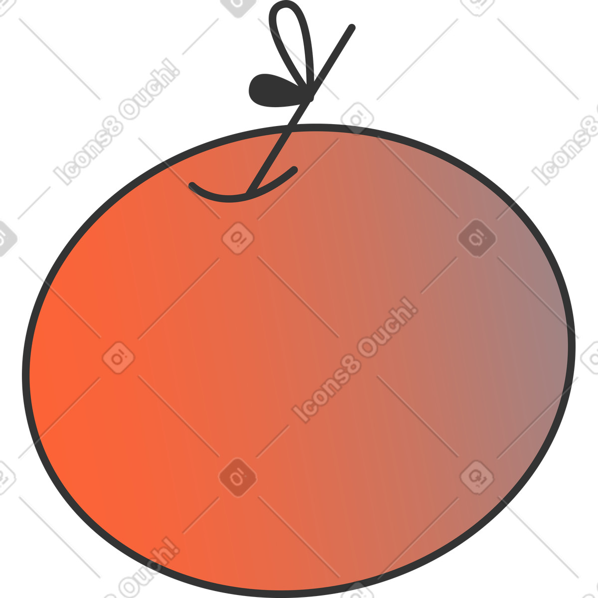 下载 Crayon 风格的 苹果 插画，支持 PNG、SVG 格式