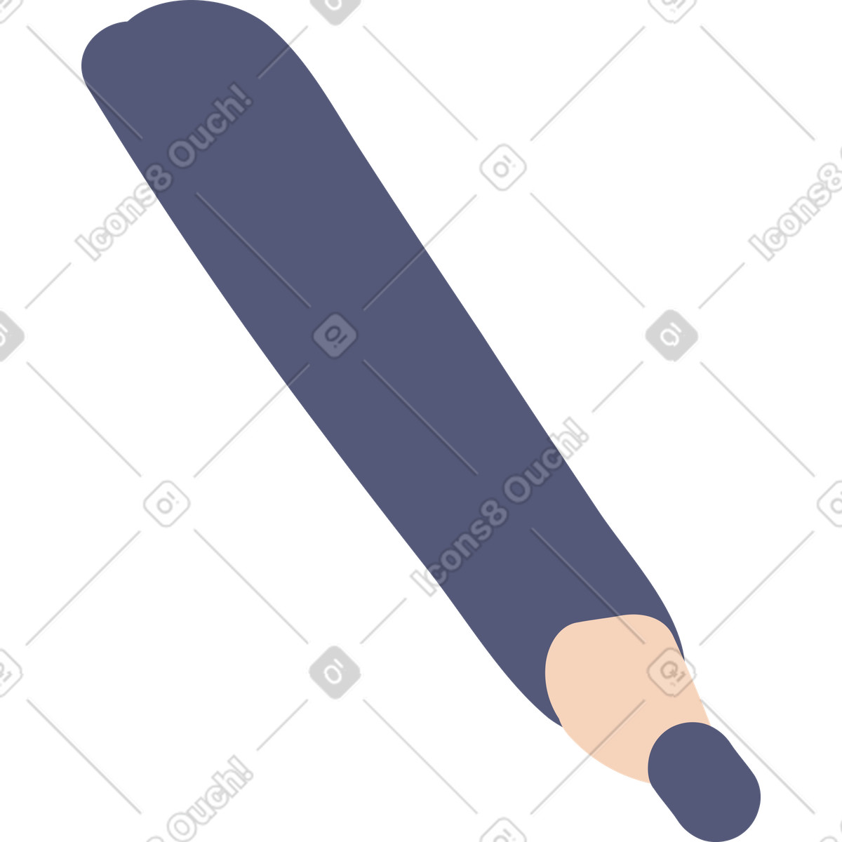 Pencil illustration in Pluto style download in PNG, SVG