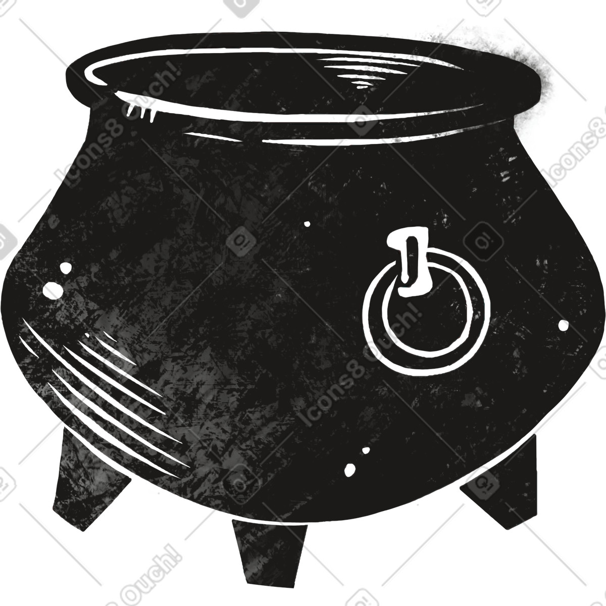 下载 Mystery 风格的 Cauldron 插画，支持 PNG、SVG 格式