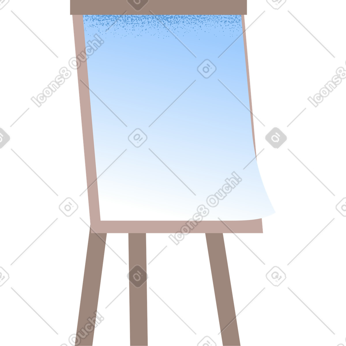 Board illustration in Pale style download in PNG, SVG