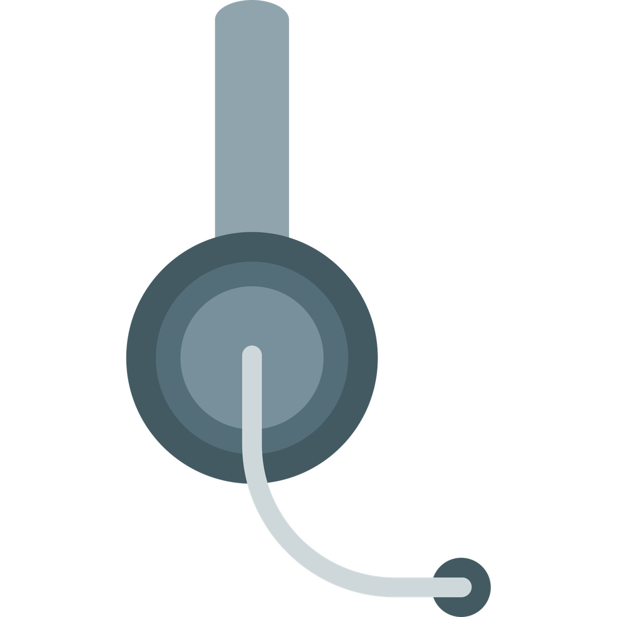 Support headphones-Illustration im Fogg-Stil als Download in PNG, SVG