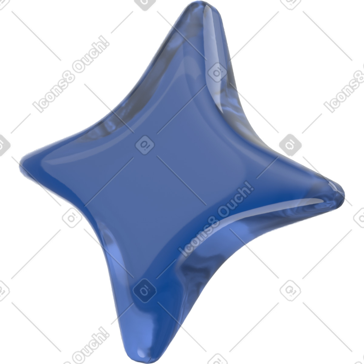 Premium quality indicator, special feature marker illustration in 3D Grid style download in PNG, SVG