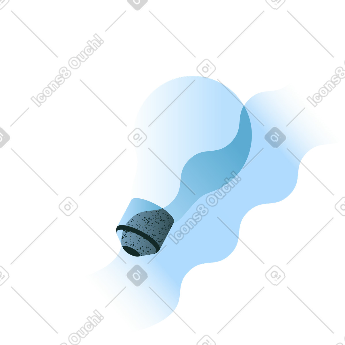 Creative idea light bulb symbol for problem solving illustration in Concept style download in PNG, SVG