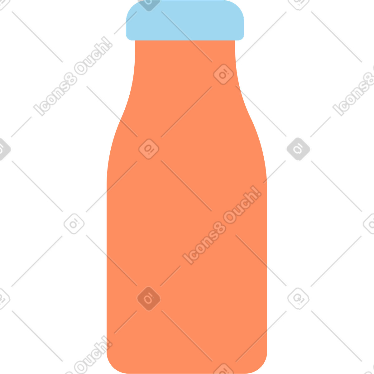 下载 Simplistic 风格的 瓶子 插画，支持 PNG、SVG 格式