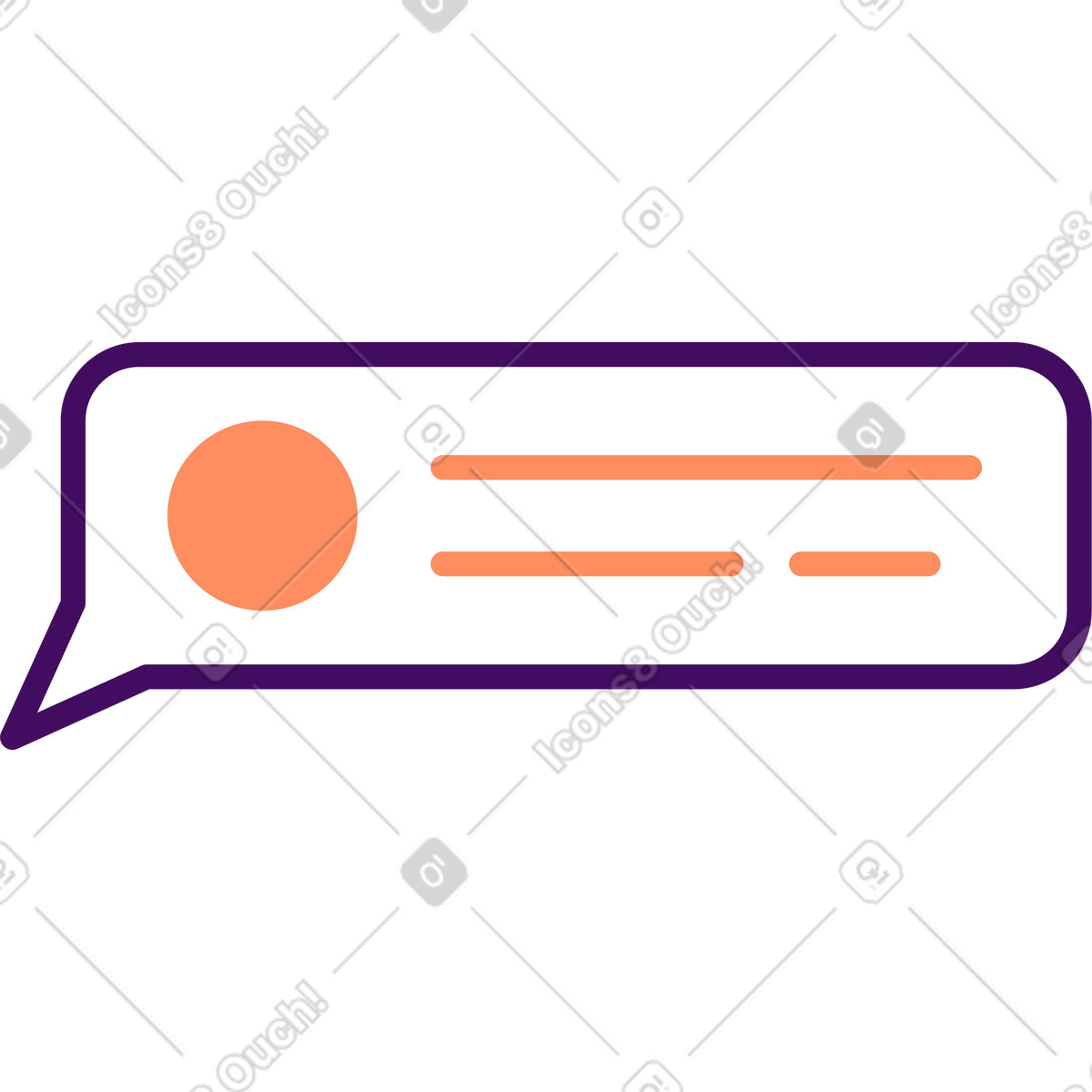 Ilustração de String mensagem em no estilo Simplistic para baixar em PNG, SVG