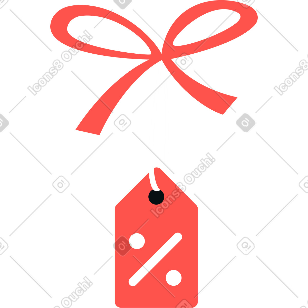 Rabatt-Illustration im Lagom-Stil als Download in PNG, SVG