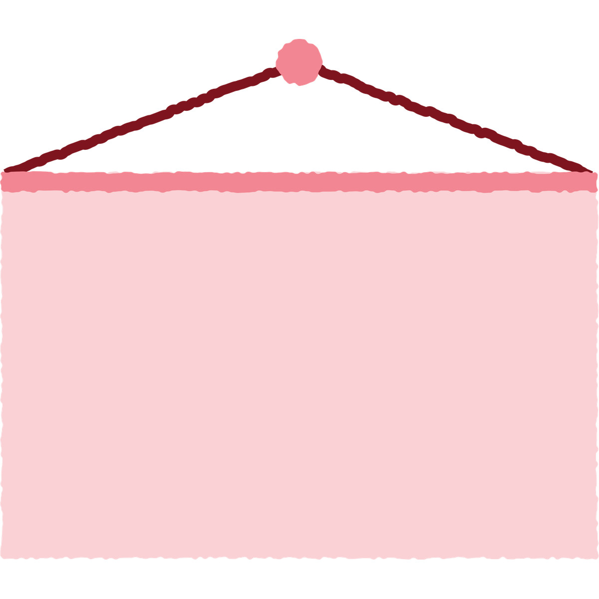 Cherry スタイルの Hanging sign のイラストをPNG、SVG形式でダウンロード