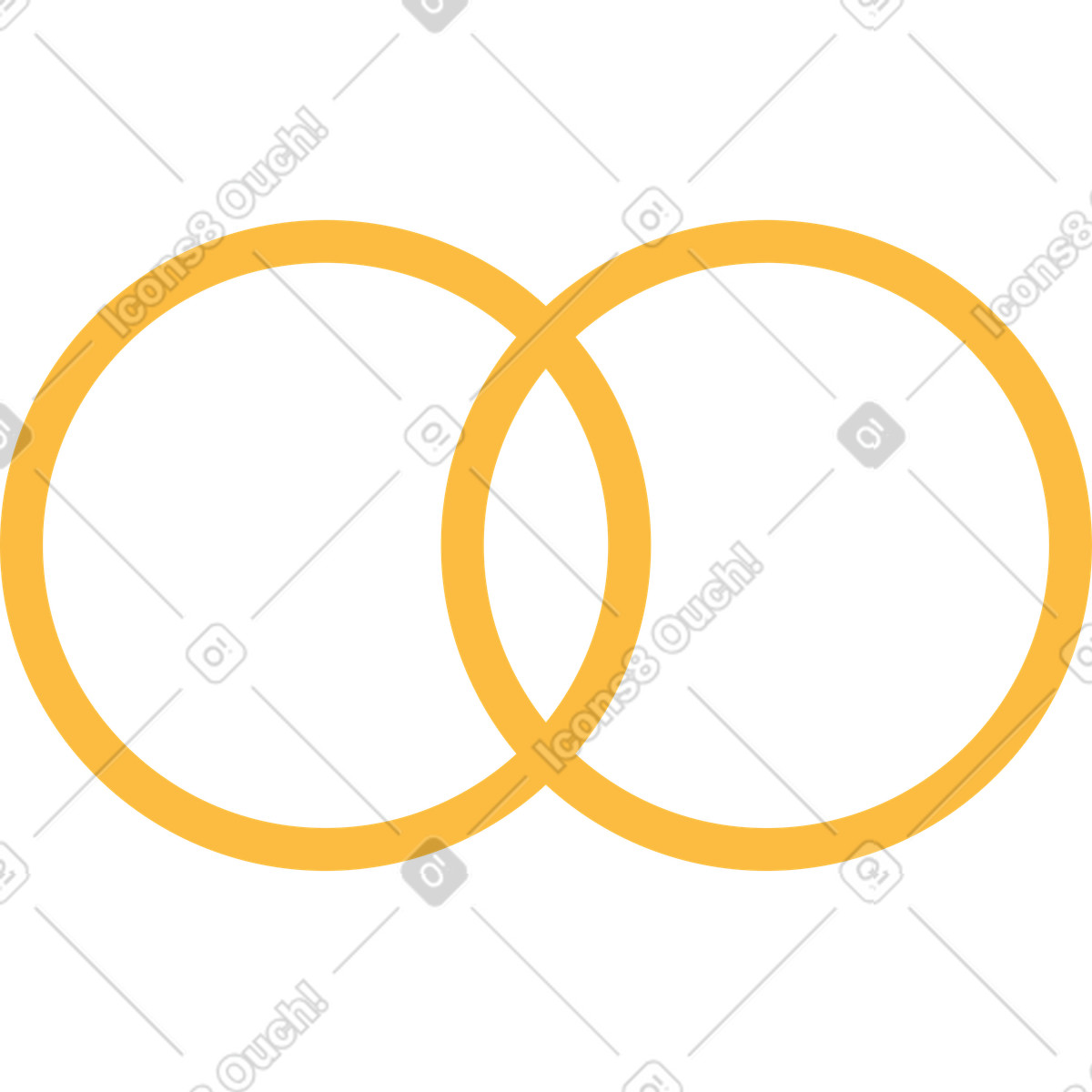 Fedi nuziali illustrazione in stile Burgundy scarica in PNG, SVG