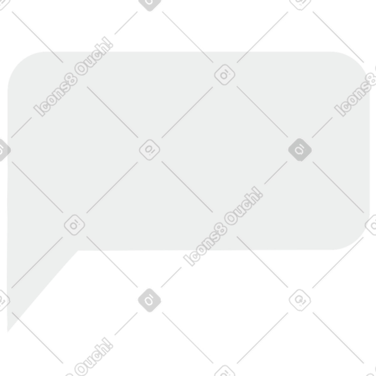 Nuvola di messaggi illustrazione in stile Clip scarica in PNG, SVG