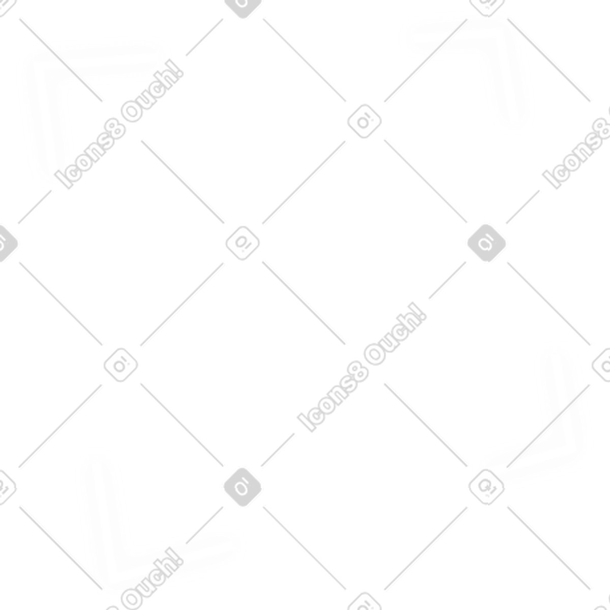 Illuminated focuse frame white illustration in Dimension style download in PNG, SVG