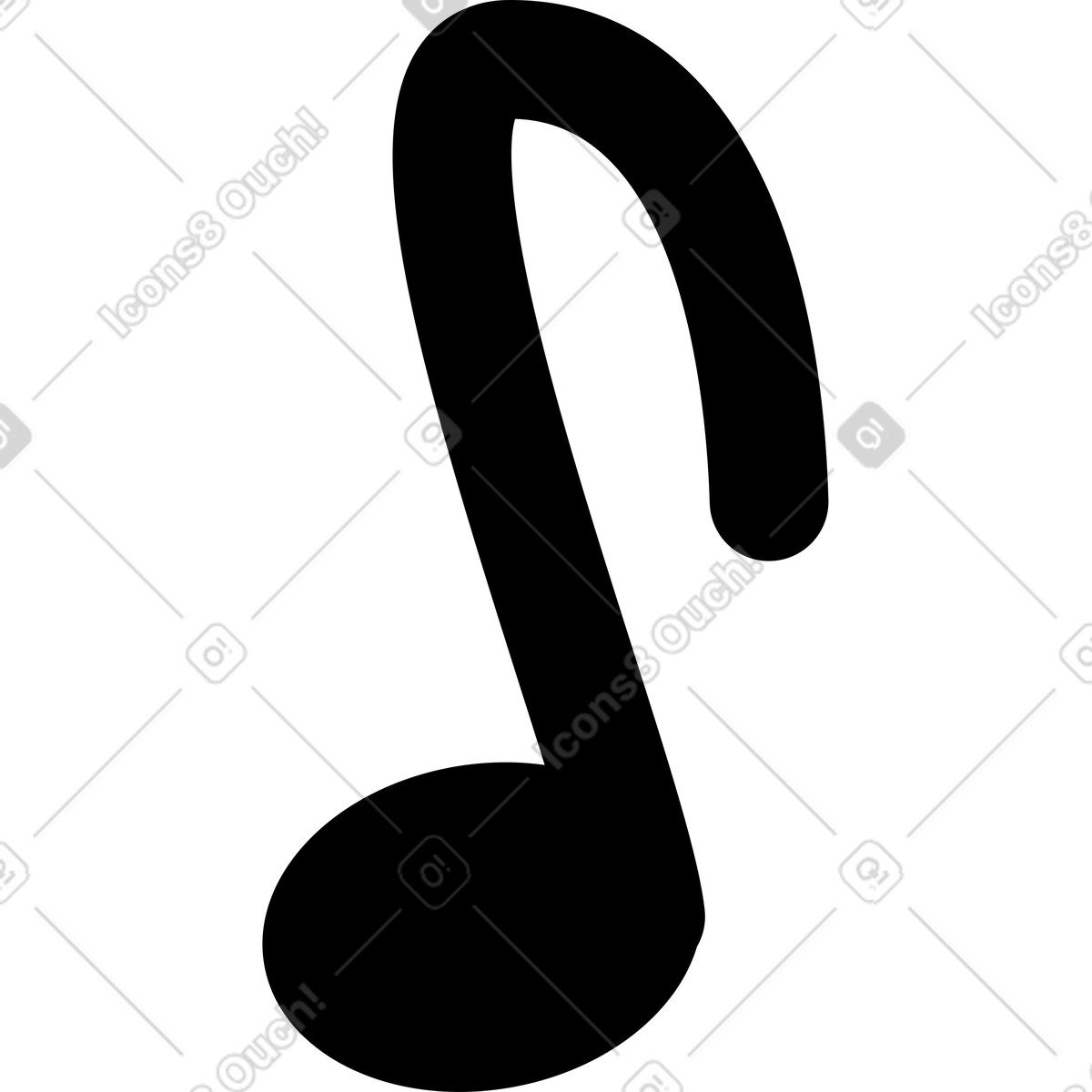 Note illustration in Mochi style download in PNG, SVG