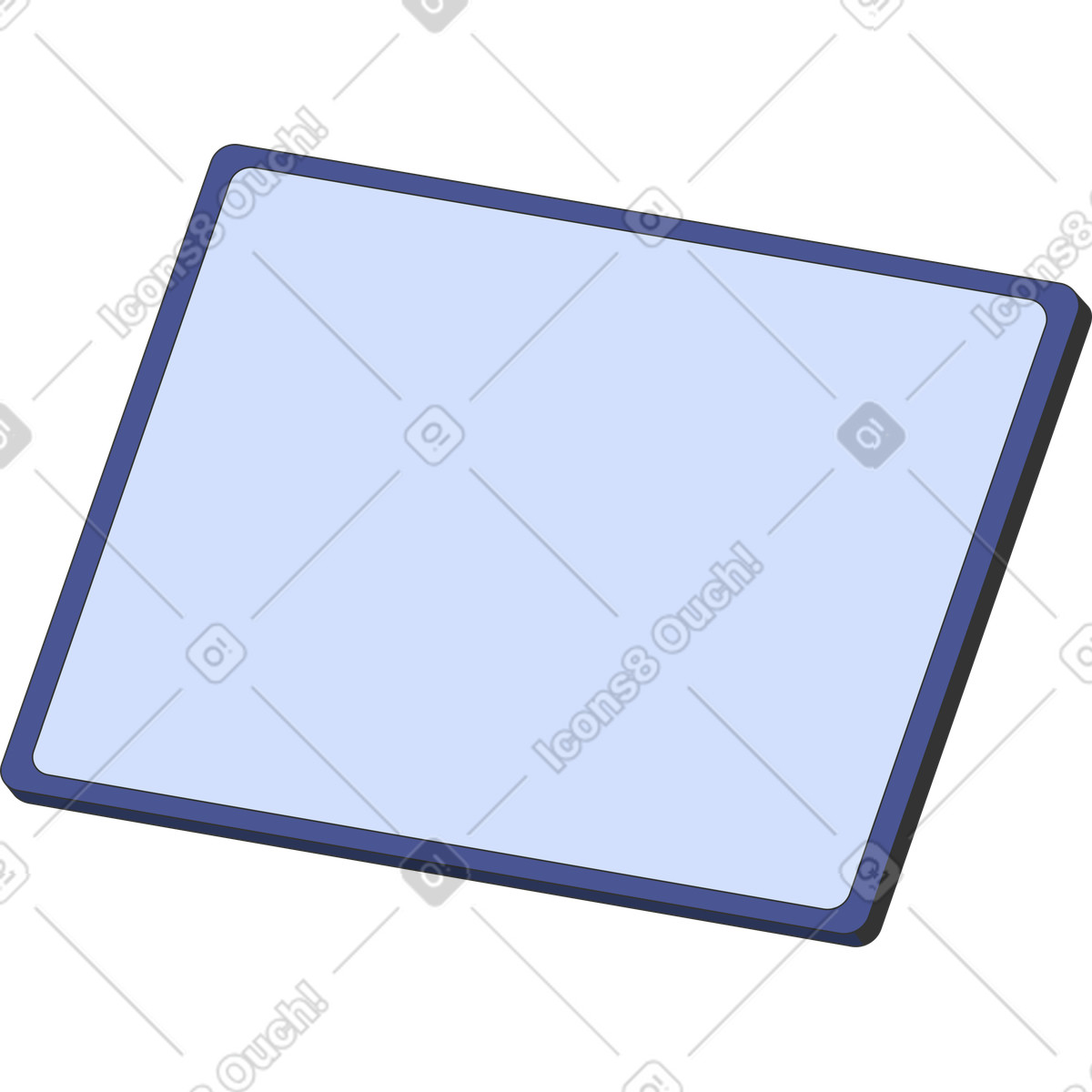 Illustration Tablette dans le style Kit à télécharger aux formats PNG, SVG