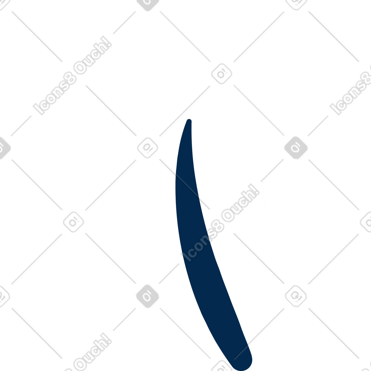 Leaf illustration in Flame style download in PNG, SVG