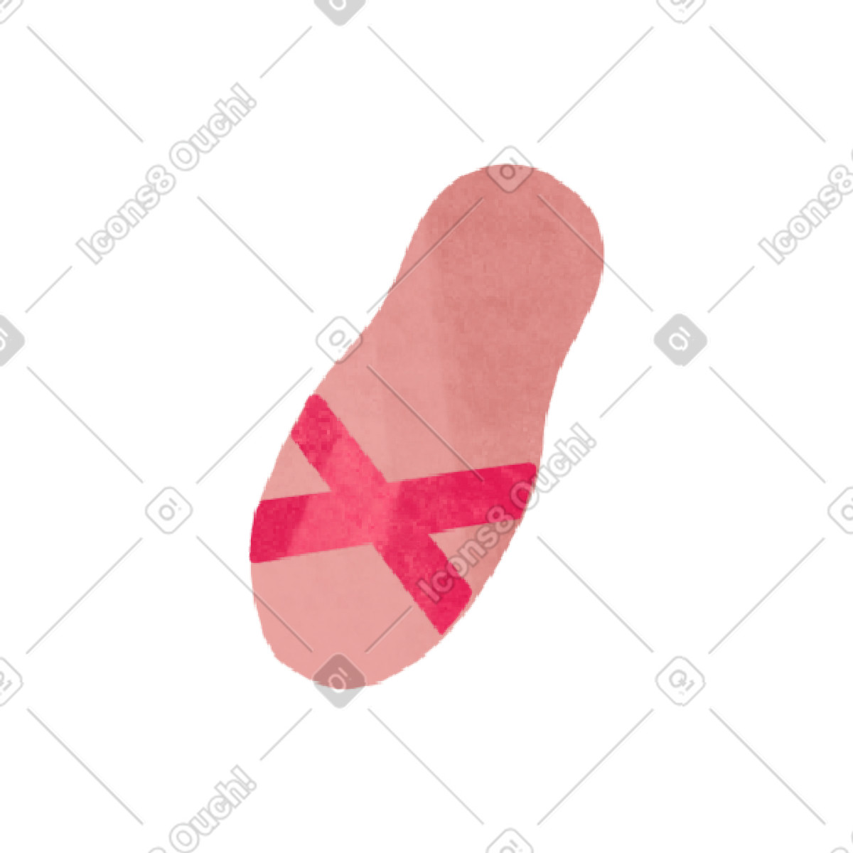 下载 Bonbon 风格的 粉红鞋 插画，支持 PNG、SVG 格式