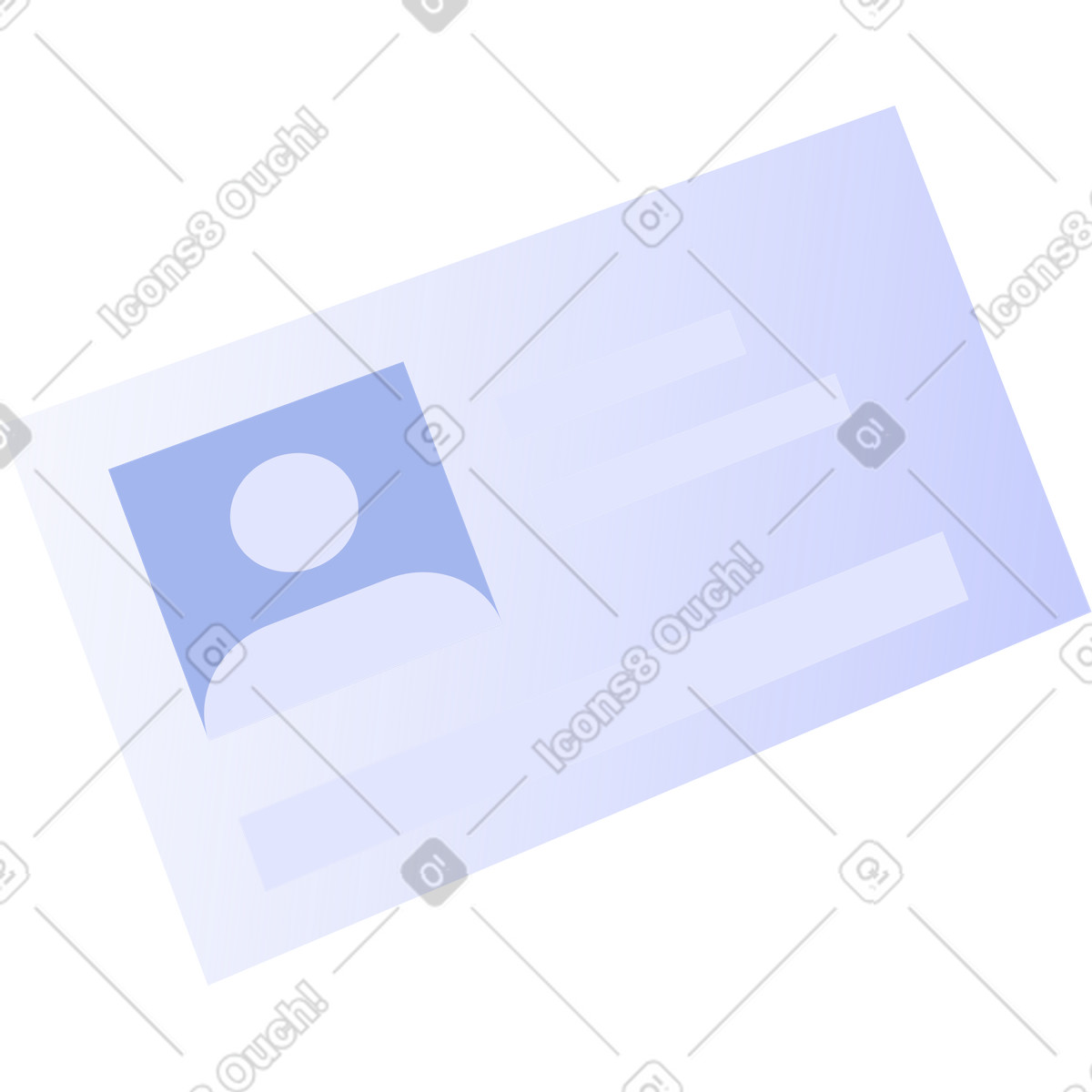 User profile frame illustration in PNG, SVG