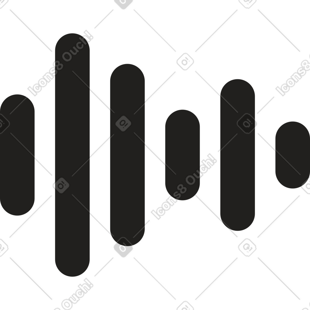 Illustration Message vocal dans le style Little à télécharger aux formats PNG, SVG