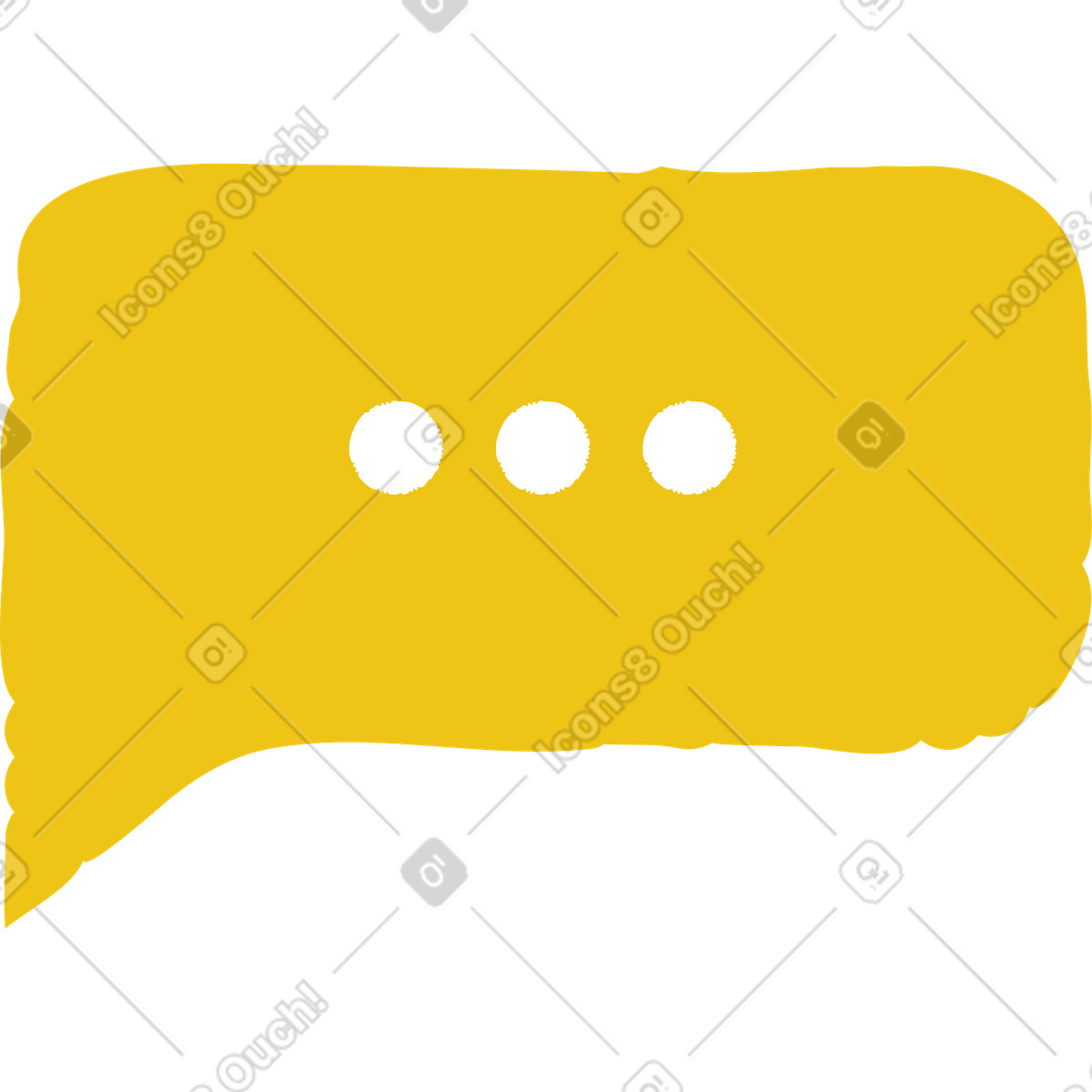 Messaggio di battitura illustrazione in stile Bermuda scarica in PNG, SVG