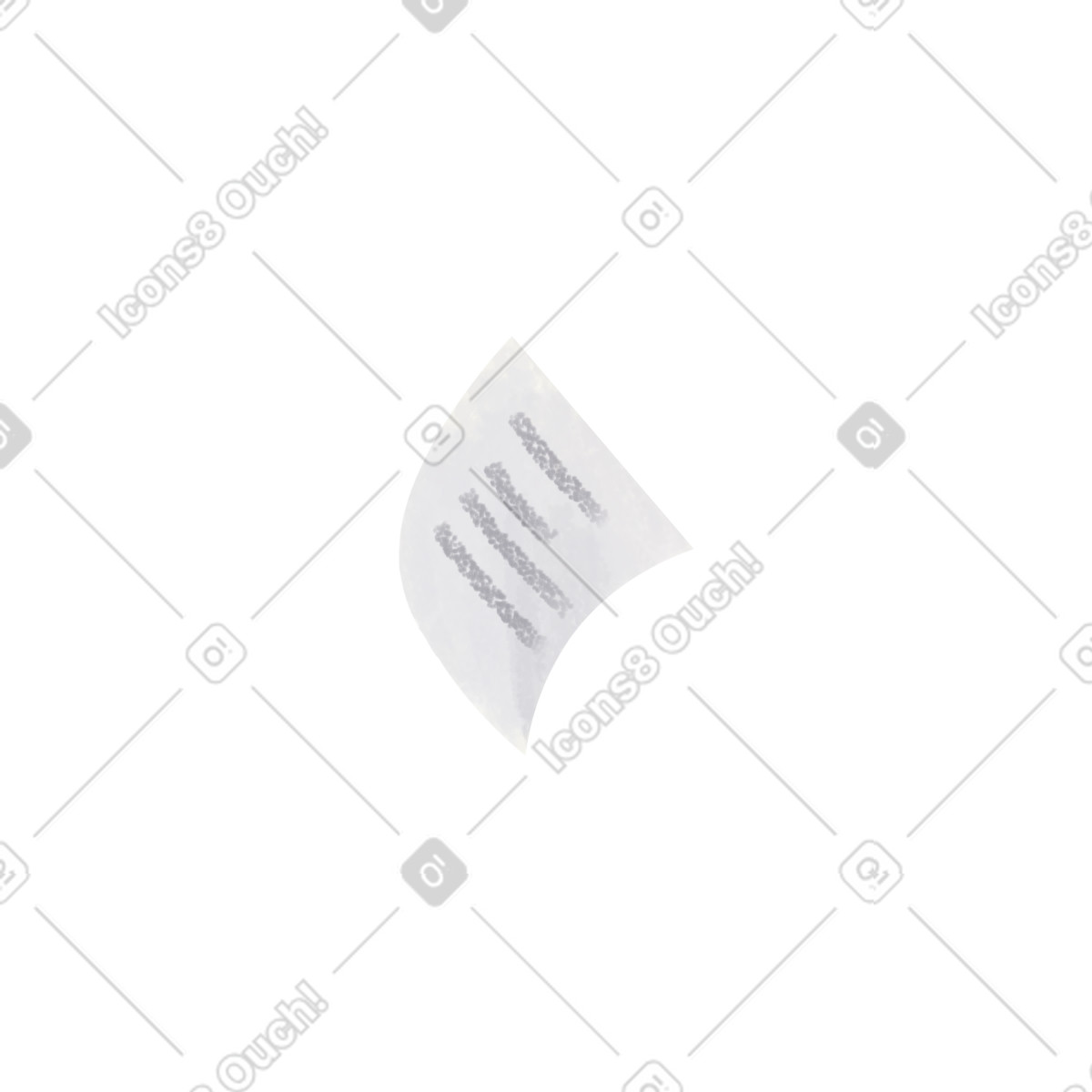 Document illustration in PNG, SVG