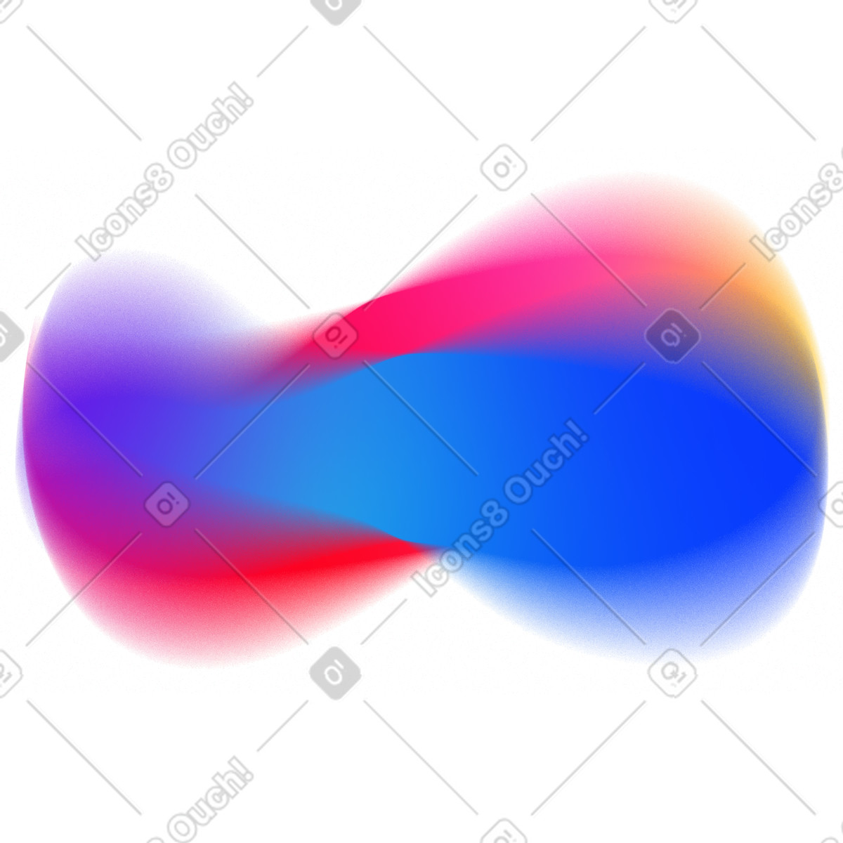 Sfondo macchia sfumata illustrazione in stile Typography scarica in PNG, SVG