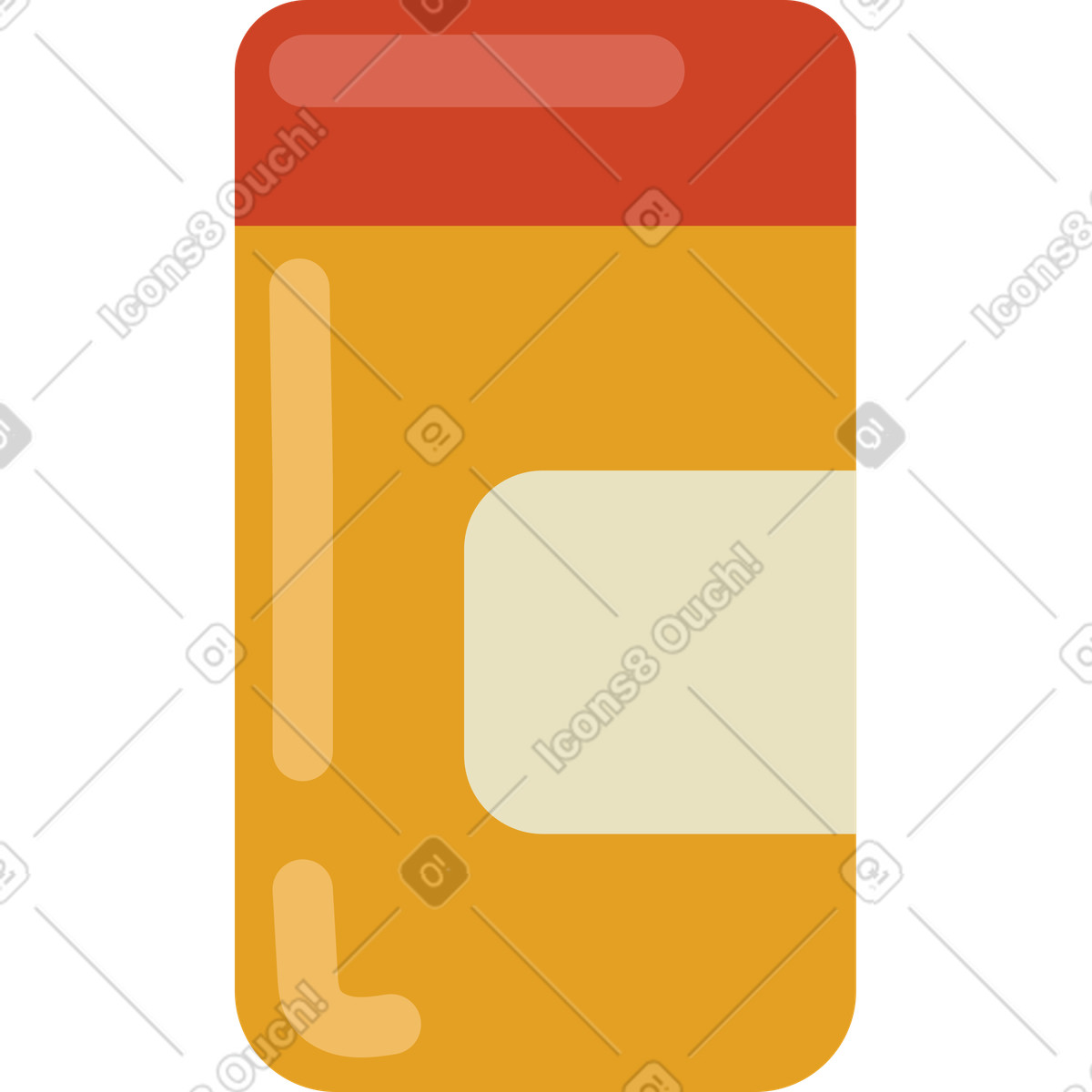 Bottiglia di pillola illustrazione in stile Arabica scarica in PNG, SVG