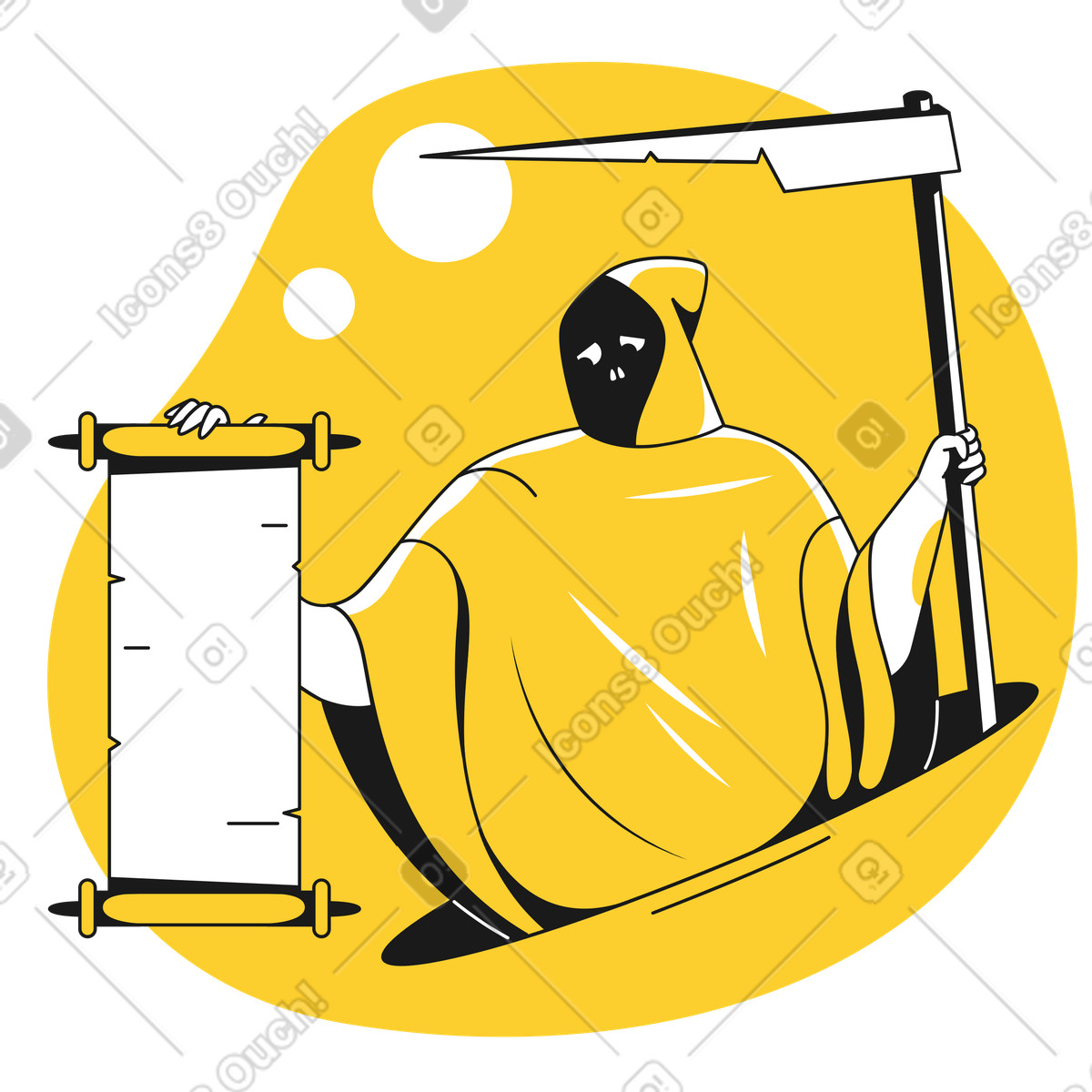 List is empty illustration in PNG, SVG