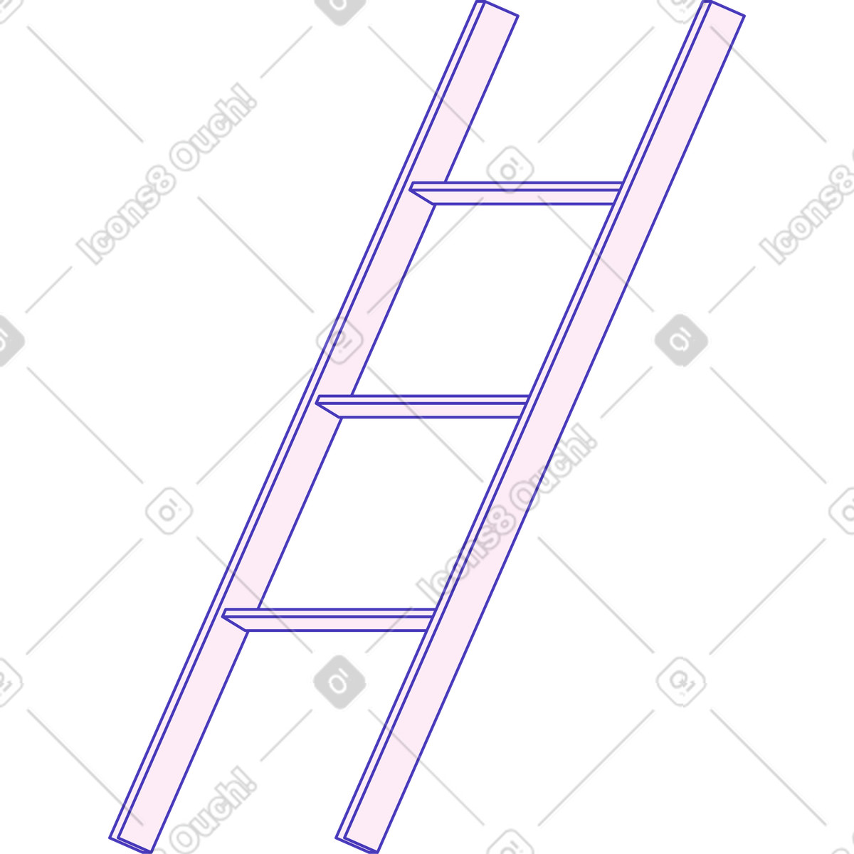下载 Blueberry 风格的 阶梯 插画，支持 PNG、SVG 格式