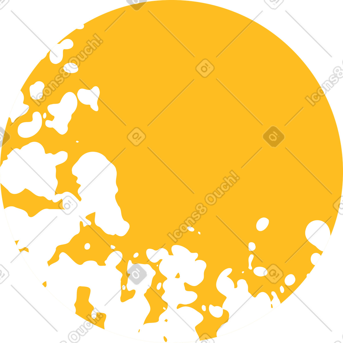 Cerchio con texture illustrazione in stile Bright scarica in PNG, SVG