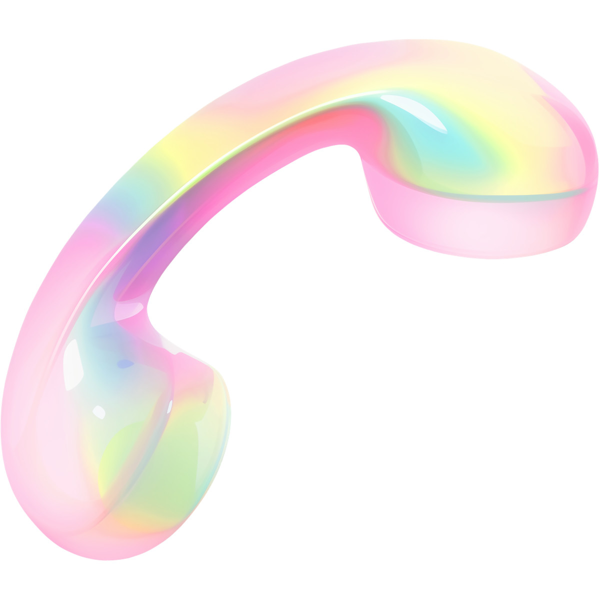Ilustração de Receptor telefone em no estilo Fluid para baixar em PNG, SVG