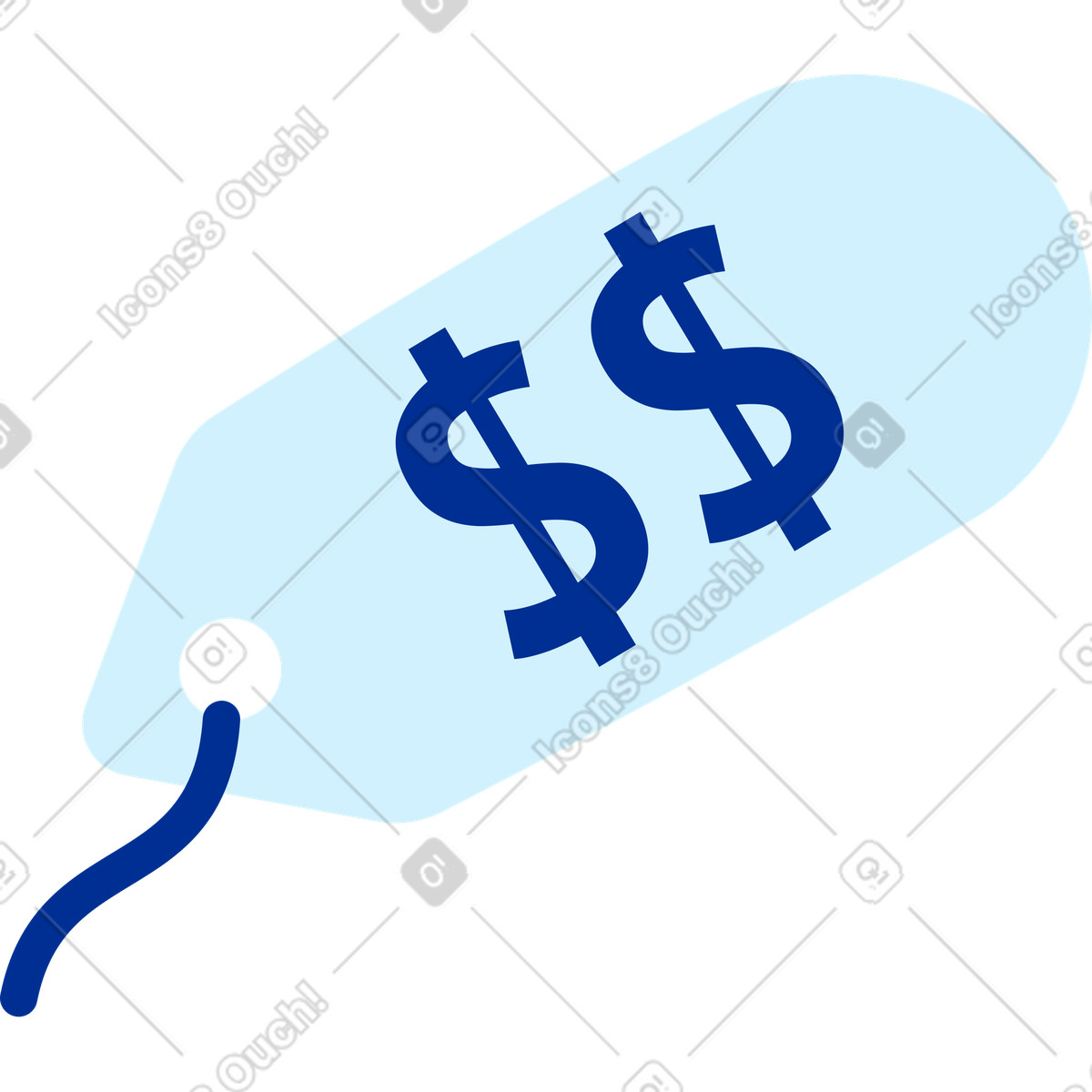 下载 Glossy 风格的 标签中价 插画，支持 PNG、SVG 格式