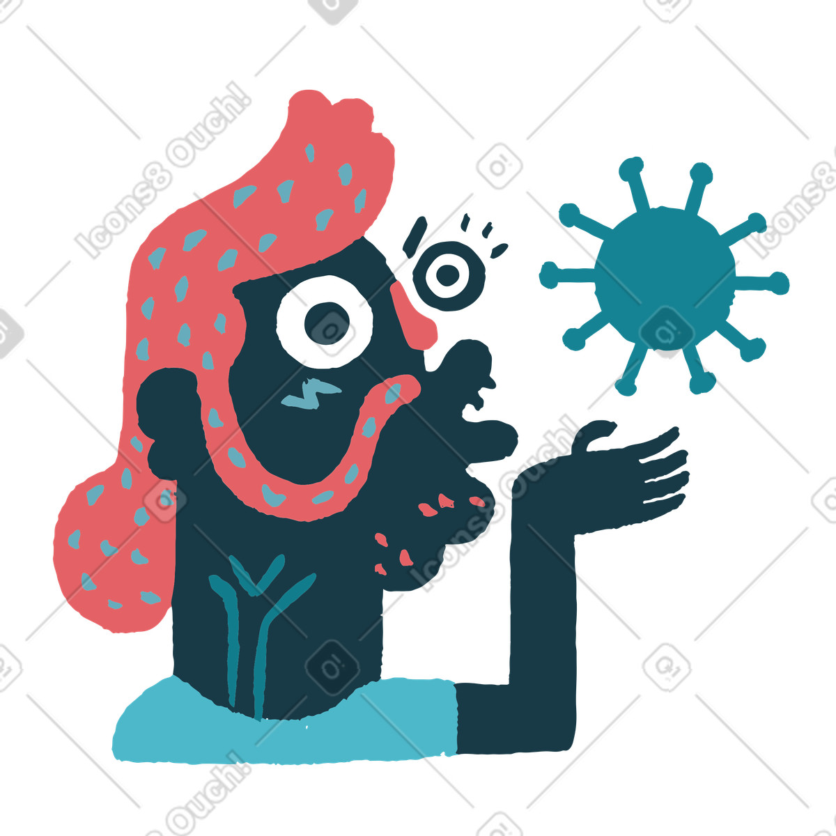 What is this? illustration in Flamenco style download in PNG, SVG