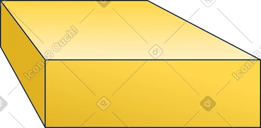 Yellow platform PNG, SVG