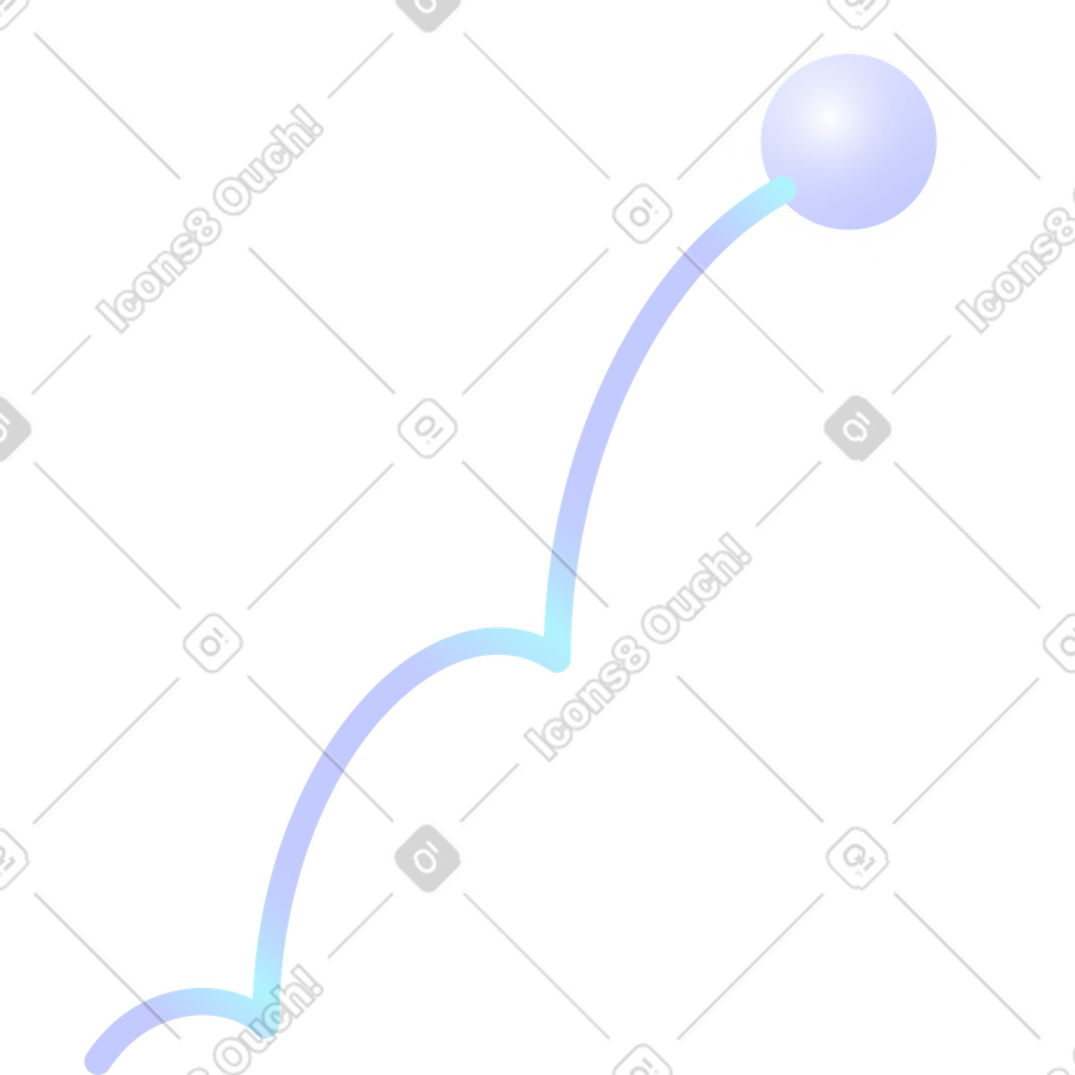 Illustration Balle rebondissante dans le style Quantum à télécharger aux formats PNG, SVG