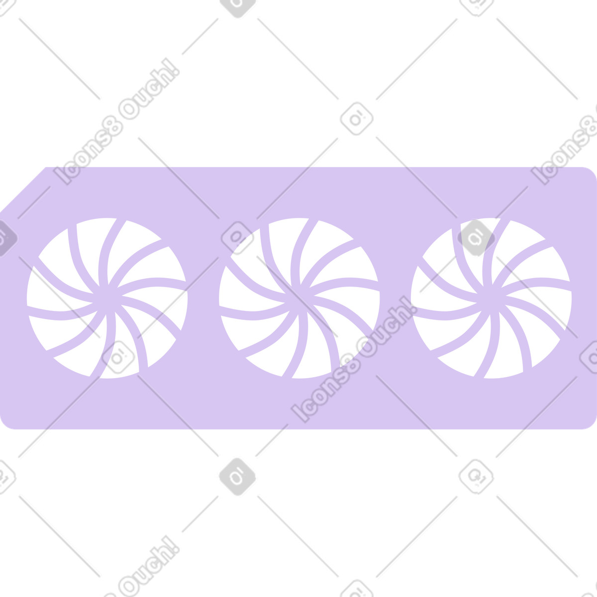 Graphics card for system unit illustration in Sammy Line style download in PNG, SVG