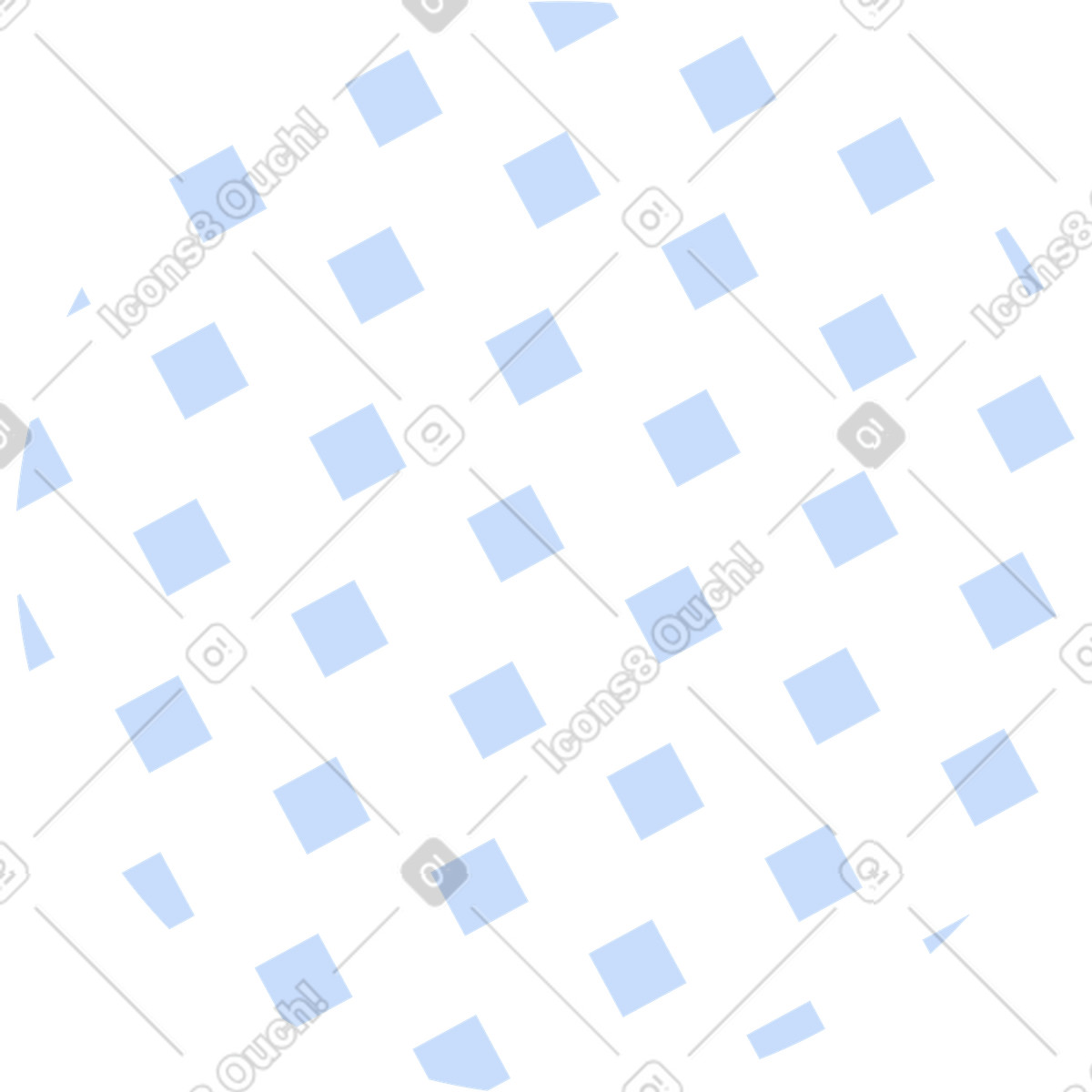 Dekoration kreis aus quadraten-Illustration im Clip-Stil als Download in PNG, SVG