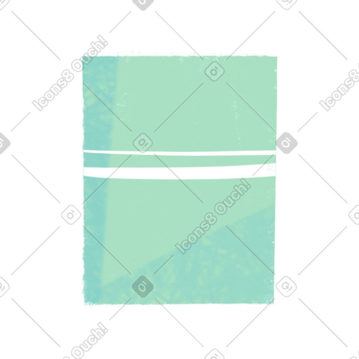 Fabulous 스타일의 녹색 상자 일러스트레이션 PNG, SVG 다운로드