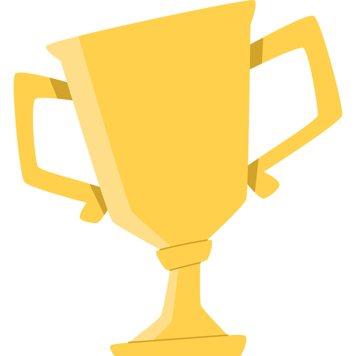 Yellow cup illustration in Bouncy style download in PNG, SVG