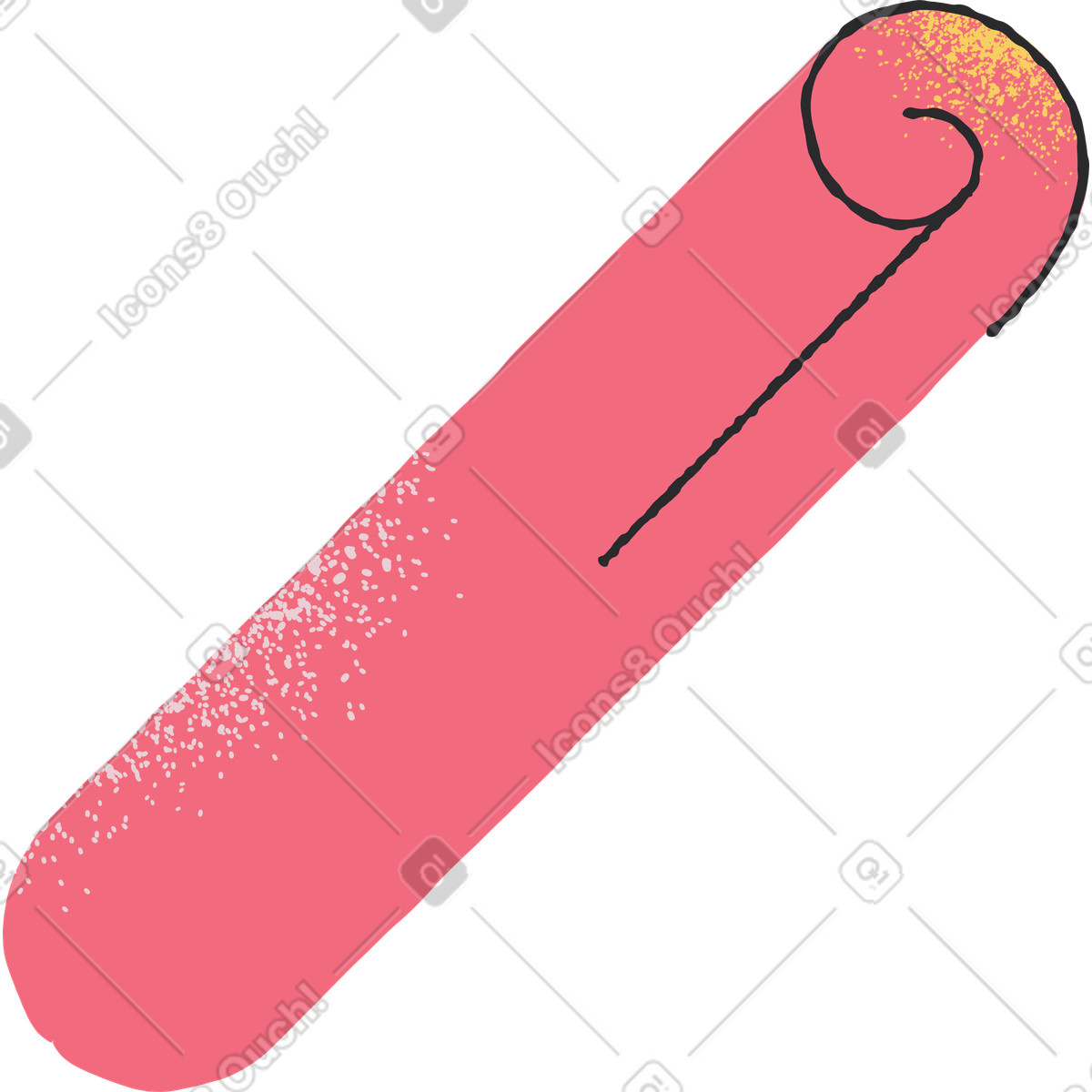 Ilustração de Paus canela em no estilo Pablo para baixar em PNG, SVG