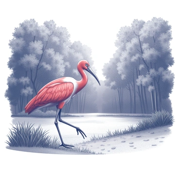 Scarlet ibis