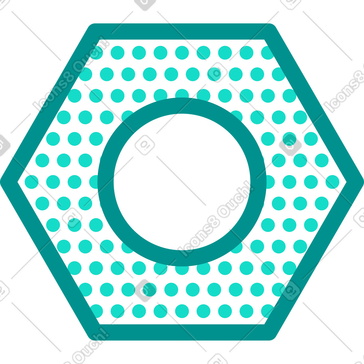 Ilustración Engranaje en estilo Natty a descargar en PNG y SVG