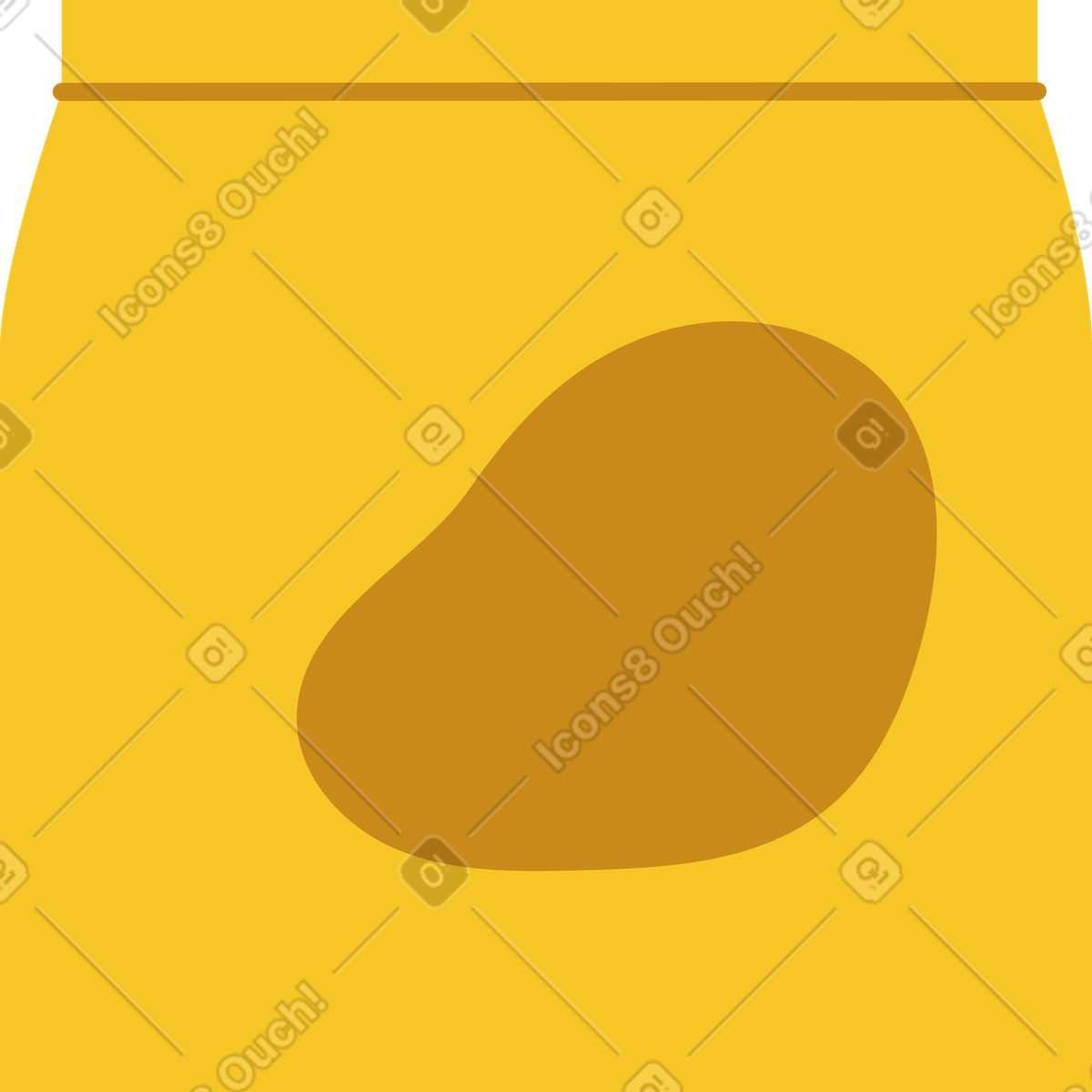 Illustration Paquet de biscuits dans le style Catchy à télécharger aux formats PNG, SVG
